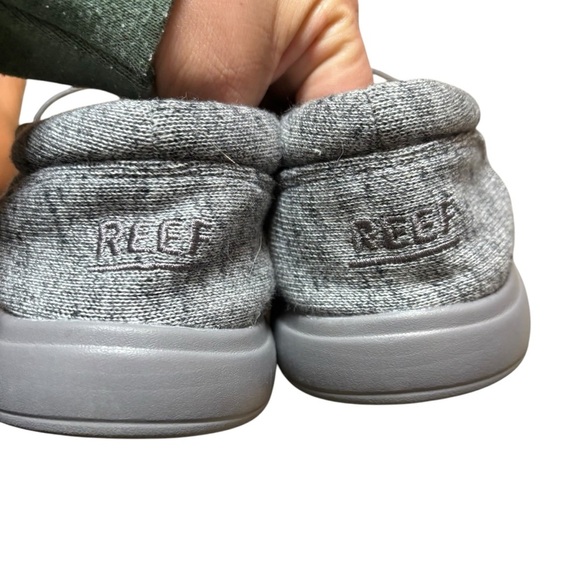 Reef Men's Gray Cushion Coast Shoe- Size 9.5 - Picture 6 of 9